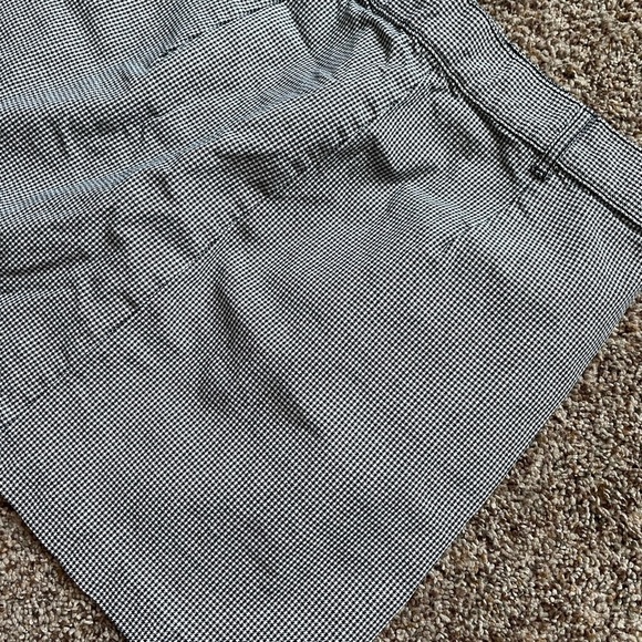 H&M gingham print black and white skirt size 10 - Picture 4 of 4